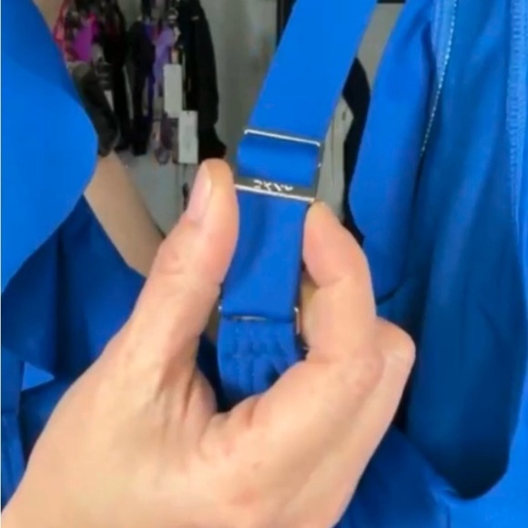 DKNY LAPIS Ruffle Plunge Underwire Tummy Control One-Piece NWT, Size Medium - Picture 8 of 9